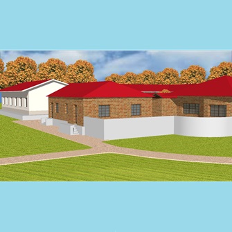 il rendering della scuola